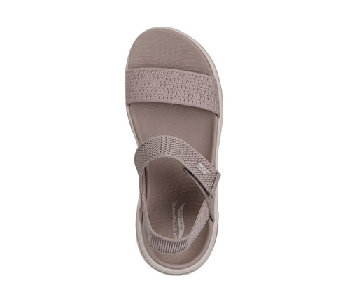 Sandale sport, dama, SKECHERS GO WALK ARCH FIT 2.0 140874-TPE bej, textil